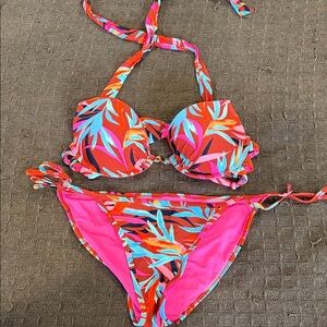 Aerie Vibrant Multicolor Bikini